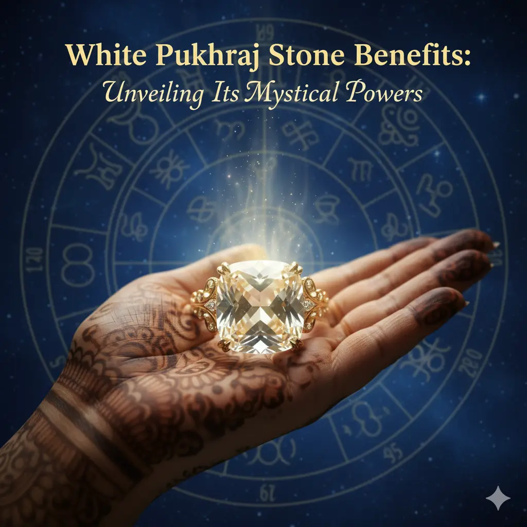 White Pukhraj Stone Benefits: Unveiling Its Mystical Powers